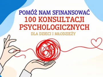 100 konsultacji psychologicznych dla dzieci i młodzieży